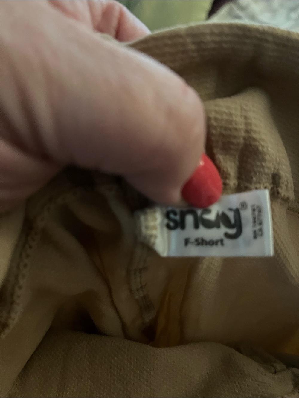 Snug F-Short Women's Beige Hosiery Shorts - Smooth Everyday Comfort